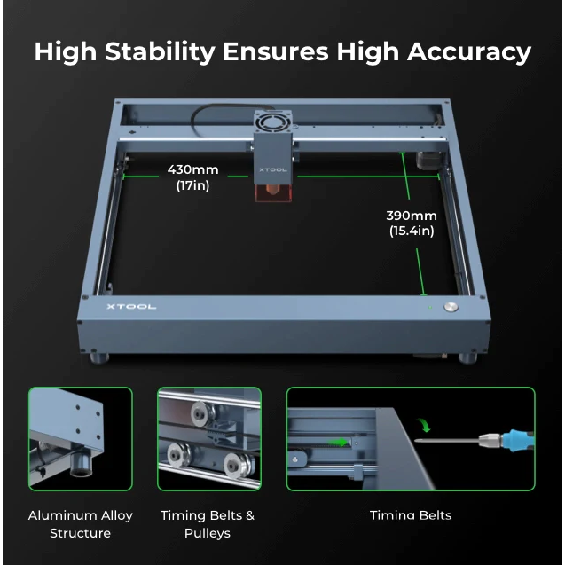 xTool D1-Pro 20W Laser Cutter/Engraver  3D Printing Supplies, 3D Printers  and Laser Engravers