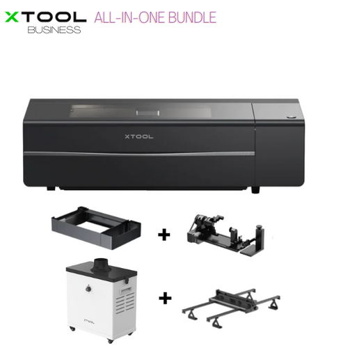 xTool P2 55W Desktop Laser Cutter & Engraver (Class 4) Advanced Business Bundle