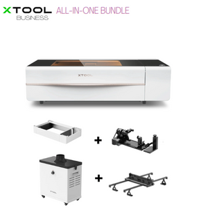 xTool P2 55W Desktop Laser Cutter & Engraver (Class 4) Beginner Business Bundle