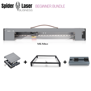 Spider M1 Max 10W Laser Cutter/Engraver Bundle