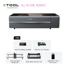 Load image into Gallery viewer, xTool P2S 55W Desktop CO2 Laser Cutter/Engraver All-In-One Bundle