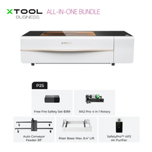 Load image into Gallery viewer, xTool P2S 55W Desktop CO2 Laser Cutter/Engraver All-In-One Bundle