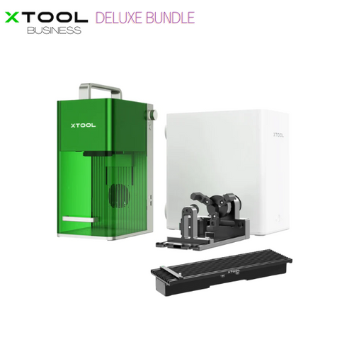 xTool F1 Portable Diode + IR Laser Cutter/Engraver Deluxe Bundle