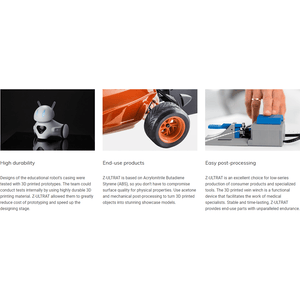 3D Printer Accessories - Zortrax Z-ULTRAT Filament