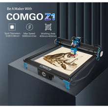 Load image into Gallery viewer, Laser Cutter/Engraver - ComGrow Z1 5W Laser Cutter/Engraver