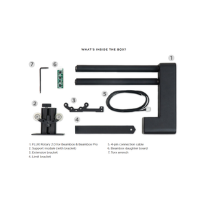 FLUX Rotary Module 2.0 Beambox & Beambox Pro