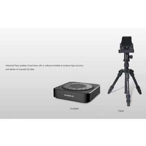 Parts & Accessories - Shining3D EinScan Industrial Pack 2X (Turntable +Tripod)