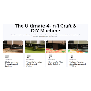 xTool M1 Ultra: The World's First 4-in-1 Craft Machine Basic Bundle