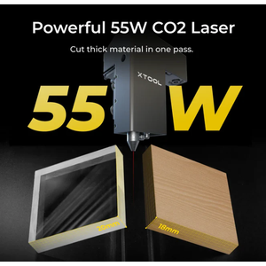 xTool P2S 55W Desktop CO2 Laser Cutter/Engraver