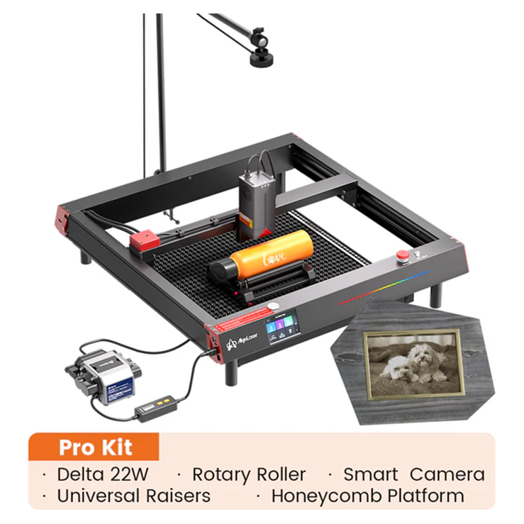 Algolaser Delta 22W Laser Cutter/Engraver Pro Kit