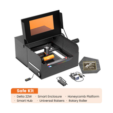 Load image into Gallery viewer, Algolaser Delta 22W Laser Cutter/Engraver Safe Kit