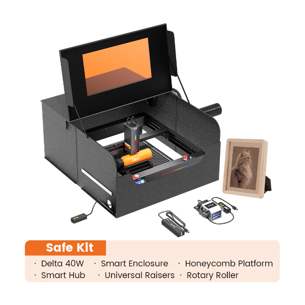 Algolaser Delta 40W Laser Cutter/Engraver Safe Kit