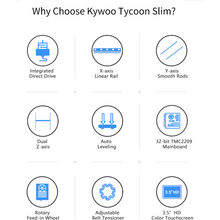 Load image into Gallery viewer, 3D Printer - Kywoo3D Tycoon Slim FDM 3D Printer