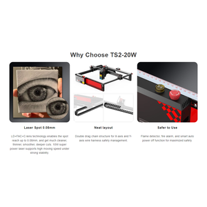 Two Trees TS2 10W/20W Laser Cutter/Engraver