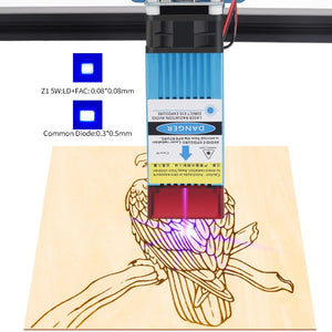 Laser Cutter/Engraver - ComGrow Z1 5W Laser Cutter/Engraver