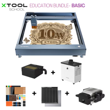 Load image into Gallery viewer, xTool D1-Pro 10W Laser Cutter/Engraver Education Bundle - Basic