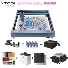 Load image into Gallery viewer, xTool D1-Pro 20W Laser Cutter/Engraver Educational Bundle-Premier