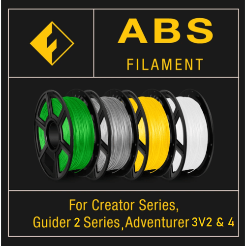 Filament - FlashForge ABS Filament For Guider 2 Series, Creator Series, Adventurer 3V2 & 4
