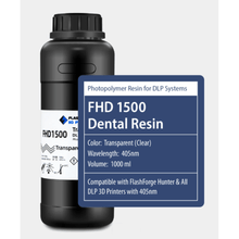 Load image into Gallery viewer, Resin - FlashForge FHD 1500-Dental Resin For DLP 3D Printers
