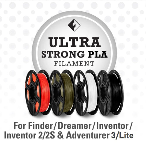 Filament - FlashForge D-Series Ultra Strong PLA Filament For Finder, Dreamer, Inventor Series & Adventurer 3/Lite Series