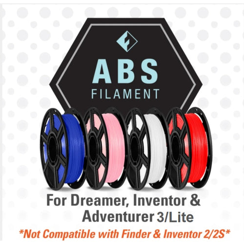 Filament - FlashForge D-Series ABS Filament For Dreamer, Inventor, And Adventurer 3/Lite