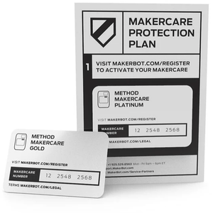 Parts & Accessories - MakerCare Extended Service Plan For MakerBot METHOD