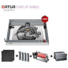 Load image into Gallery viewer, Ortur Laser Master 3 10W Laser Cutter/Engraver Start-Up Business Bundle