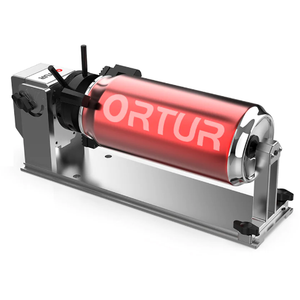 Ortur Laser Master 2 Pro S2 10W Laser Cutter/Engraver+ Y-Axis Rotary Chuck Roller Bundle