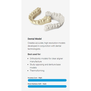 Resin - Photocentric Dental Model Daylight Resin-White