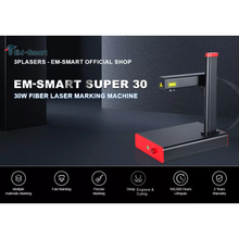 Load image into Gallery viewer, Em-Smart Super 30W/50W Fiber Laser Engraver + Rotary Roller Bundle