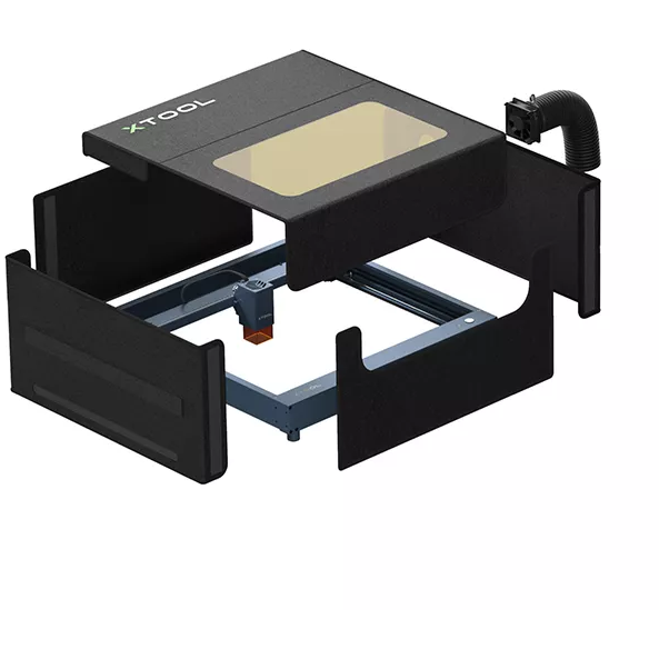 xTool Enclosure For D1/D1 Pro Laser Engravers Laser Cutter Engraving  Machine Tools Portable Cortadora DIY Printer