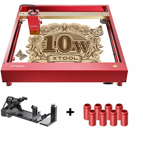 xTool D1-Pro 10W Laser Cutter/Engraver Bundle