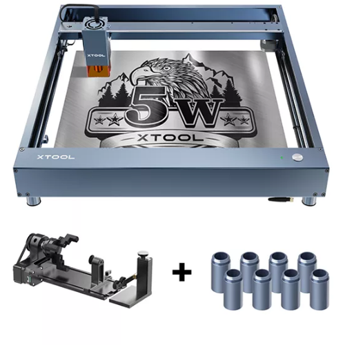 xTool D1-Pro 5W Laser Cutter/Engraver Bundle